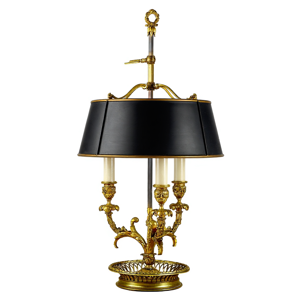 Glass & Metal Lamp - Processed